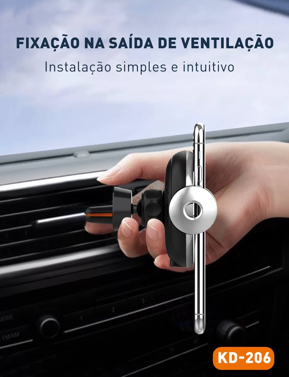 SUPORTE DE CELULAR VEICULAR - KD-206