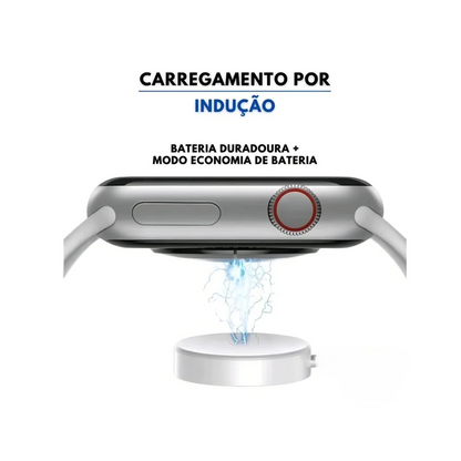 Relógio Smartwatch K99 Pro Fere Bluetooth 49mm 10 Pulseiras