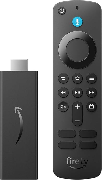 Fire TV Stick HD (Última geração) | Com controle remoto por voz com Alexa (inclui comandos de TV), controles de casa inteligente e streaming em HD