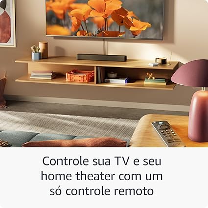 Fire TV Stick HD (Última geração) | Com controle remoto por voz com Alexa (inclui comandos de TV), controles de casa inteligente e streaming em HD