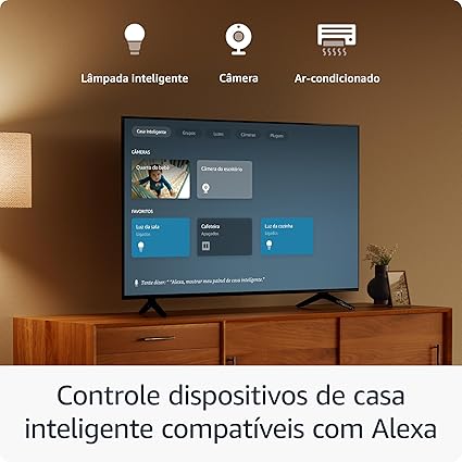 Fire TV Stick HD (Última geração) | Com controle remoto por voz com Alexa (inclui comandos de TV), controles de casa inteligente e streaming em HD