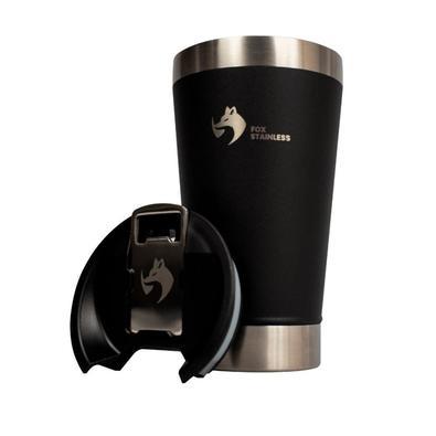 Copo Fox Stainless Térmico  Preto