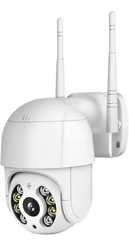 Camera Segurança Wifi Sem Fio Prova D'água Fácil Intalação Cor Branco