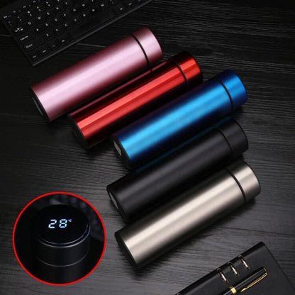 Garrafa Térmica Inteligente Visor LED Display Digital 450ml