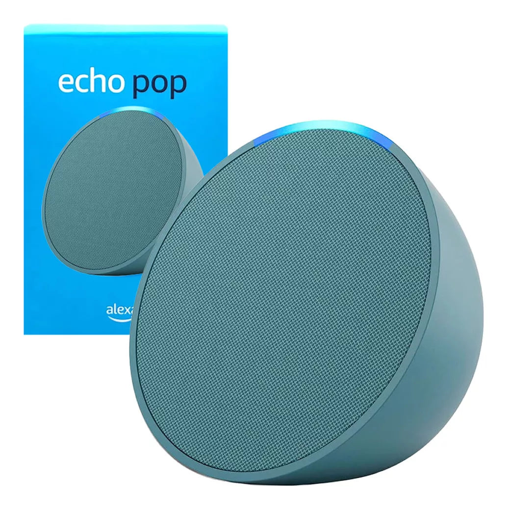 Alexa Echo Pop Smart speaker compacto com som