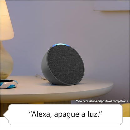 Alexa Echo Pop Smart speaker compacto com som