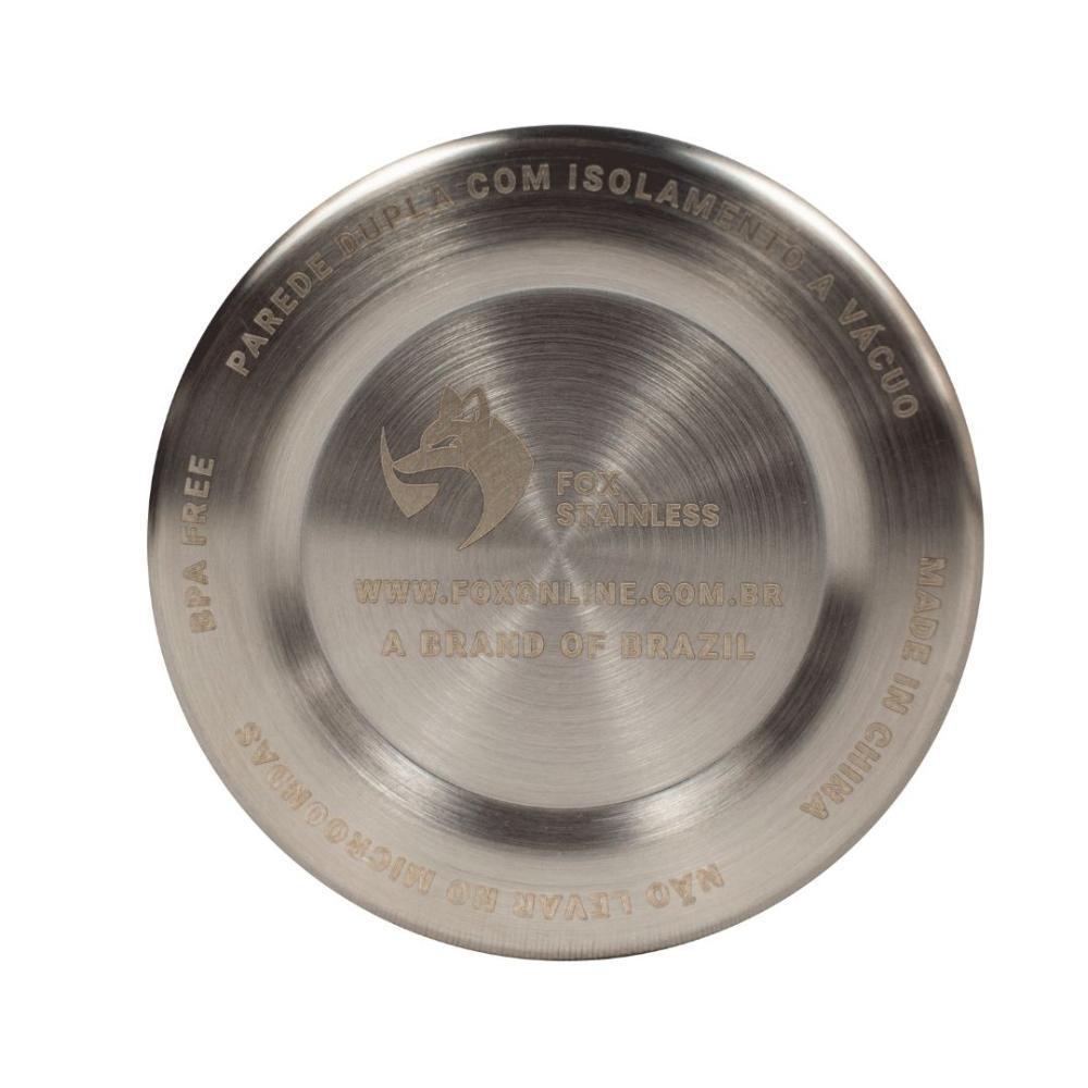 Copo Fox Stainless Térmico  Preto