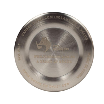 Copo Fox Stainless Térmico  Preto