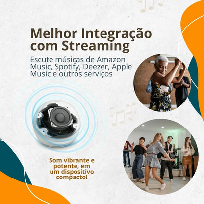 Alexa Speaker Echo 5 Geração Dot Alto-falante Inteligente