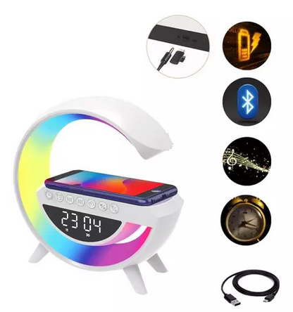 Carregador por Indução, Relógio, caixa de som