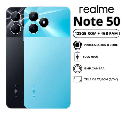 Note 50 Realme Dual SIM Azul 128 GB 4 GB RAM