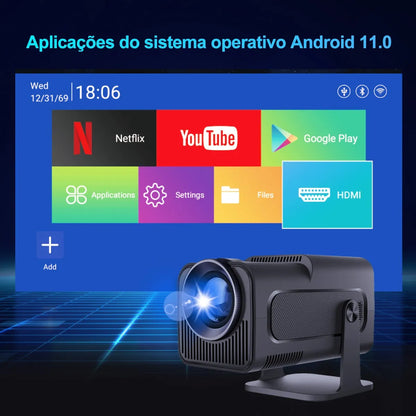 Projetor Magcubic Hy320 Hd 4k 1080p Android 11 Wifi6 390